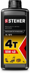 STEHER 4Т-10W40, 1 л, полусинтетическое масло для 4-тактных двигателей (76013-1) 76013-1