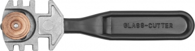 Стеклорез ЗУБР ЭКСПЕРТ роликовый, 3 режущих элемента, с пластмассовой ручкой 3360_z01