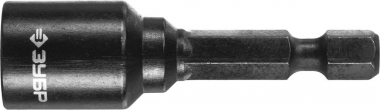 Ударная бита с торцевой головкой ЗУБР магнитная, 10 мм, 50 мм 26375-10