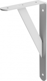Уголок-кронштейн STAYER MASTER , усиленный, 250х150х30х4мм, белый 37420-1