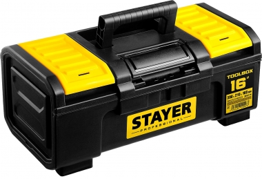 Ящик для инструмента TOOLBOX-16 пластиковый, STAYER Professional 38167-16