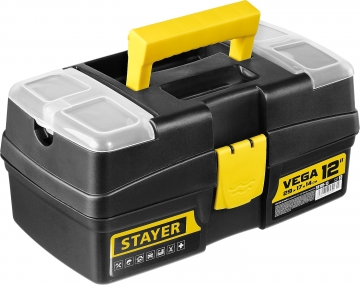 Ящик для инструмента VEGA-12 пластиковый, STAYER 38105-13_z03