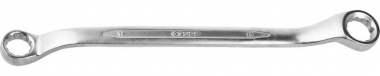 ЗУБР 14х15 мм, Изогнутый накидной гаечный ключ, Профессионал (27132-14-15) 27132-14-15