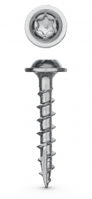 ЗУБР 19 х 4.2 мм, редкая резьба, ТХ20, цинк, 600 шт, саморез для глухих отверстий, Профессионал (30081-42-019) 30081-42-019