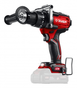 ЗУБР 20 В, 165 Н·м, без АКБ (LMS), бесщеточная ударная дрель-шуруповерт (ДБУ-165) ДБУ-165