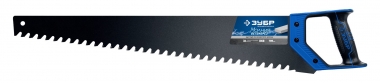 Ножовка по пенобетону (пила) БЕТОНОРЕЗ 700 мм, шаг 20 мм, 34 твердосплавных резца, твердосплавные напайки, тефлоновое покрытие, ЗУБР 15157-70