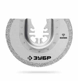 ЗУБР DIAMOND 85x2.0 мм полотно пильное с алмазным зерном Р50: керамика, бетон, кирпич (15554-85) 15554-85