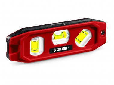 ЗУБР КОМПАКТ-3, 150 мм, пластиковый корпус, компактный магнитный уровень (3452) 3452