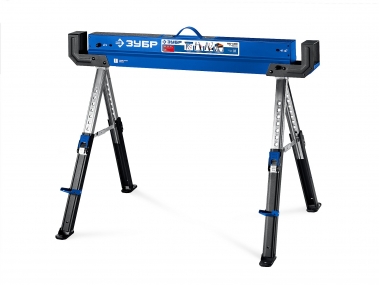 ЗУБР КС-100, 1085х690х(618-820) мм, строительные козлы усиленные, Профессионал (38791) 38791