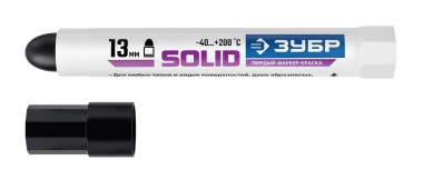ЗУБР МКТ-1300 черный, 10-13 мм твердый маркер-краска (06350-2) 06350-2