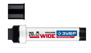ЗУБР МП-2000 черный, 5-20 мм перманентный маркер (06335-2) 06335-2