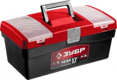 Ящик для инструмента НЕВА-17 пластиковый, ЗУБР 38323-17