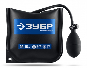 ЗУБР ПНЕВМОПОДУШКА 16х15 см, 170 кг универсальный пневмоклин/ монтажная подушка/ пневмодомкрат (37556) 37556