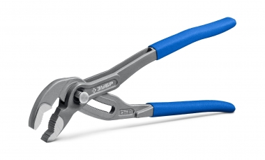 ЗУБР Профи 250 мм, захват 60 мм, CrV, переставные клещи с быстрым перемещением (22441-25) 22441-25