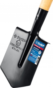 ЗУБР ПРОФИ-5С, 150х185х510мм, полотно рессорная сталь 1.6мм закалено, дерев. черенок высш. сорт, туристическая лопата, ПРОФЕССИОНАЛ (39458) 39458