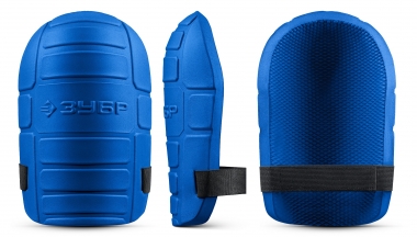 ЗУБР ПРОТЕКТОР МАКС 225 мм, 15 мм толщина, защитные наколенники из ЭВА с крепежным ремнём, Профессионал (11529) 11529