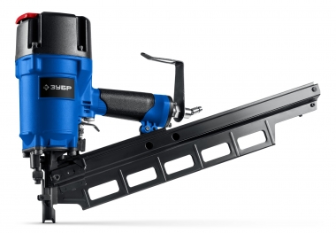 ЗУБР SN21-90A, пневматический нейлер для реечных гвоздей ЗУБР SN21 (50-90 мм) ПРОФЕССИОНАЛ (31923) 31923