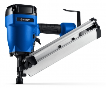 ЗУБР SN34-90A, пневматический нейлер для реечных гвоздей ЗУБР SN34/D34 (50-90 мм) ПРОФЕССИОНАЛ (31925) 31925