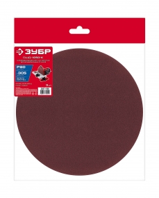 ЗУБР СШД-1050-К 305 мм, Р80, шлифовальный круг на липучке, 3 шт. (35671-080) 35671-080