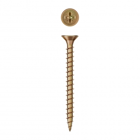 ЗУБР СУ-Ж 70 х 4.0 мм, желтый цинк, Универсальный саморез, 10.91 кг (4-300390-40-070) 4-300390-40-070_z01