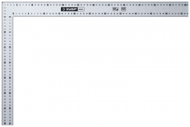 Угольник цельнометаллический нержавеющий 600 х 400 мм ЗУБР 3434-61_z02