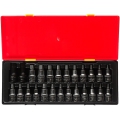 Набор бит-головок 1/2" HEX, TORX, SPLINE 25 шт. JTC JTC-K4251