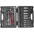 Набор головок торцевых и вставок 1/4", 1/2" 12-гранных 110 шт. в кейсе JTC JTC-T110B-B72