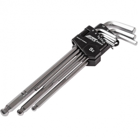 Набор шестигранных ключей 1.5-10 мм с шаром 9 шт. JTC JTC-3505