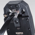 Обжимник для штекеров типа Western Knipex KN-975112