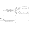 Длинногубцы изогнутые 150 мм BNP0150 Thorvik