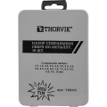 Набор сверл по металлу 1-10 мм, HSS-TiN, 19 шт TDBS19 Thorvik 52481