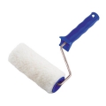 Валик из искусственного меха с ручкой, 100 мм, ворс 15 мм, D 48 мм, полиэстер Россия Сибртех