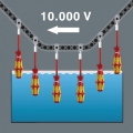 Отвертка 1000V 160 iS VDE 0.8 x 4.0 x 100 мм Wera WE-006441