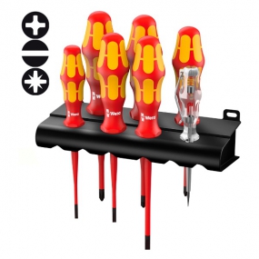 Набор диэлектрических отверток 1000V 160iS /7 Wera WE-006480