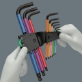 Набор Г-образных ключей 950 SPKL/9 SM HF Multicolour Wera WE-022210