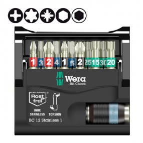 Набор бит Bit-Check 12 Stainless 1 Wera WE-057425