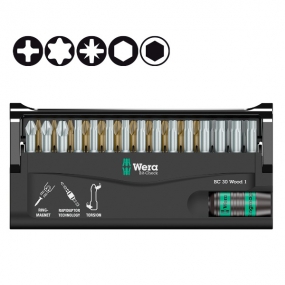 Набор бит Bit-Check 30 Wood 1 Wera WE-057433