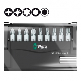 Набор бит Bit-Check 10 Universal 5 SB Wera WE-073416